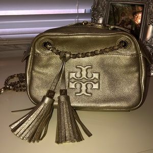 Tory Burch Gold Crossbody